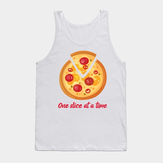 One slice at a time Tank Top by Sanworld